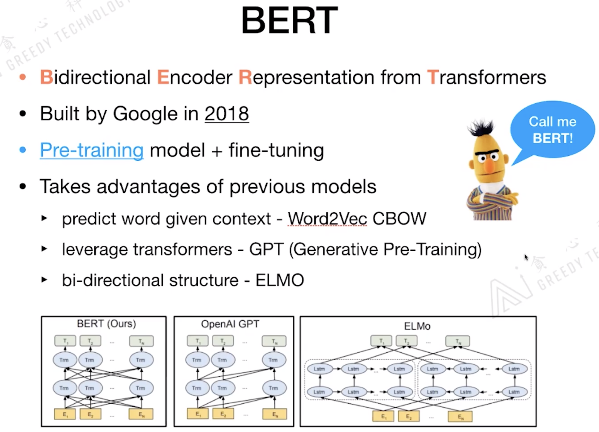 BERT tutorial