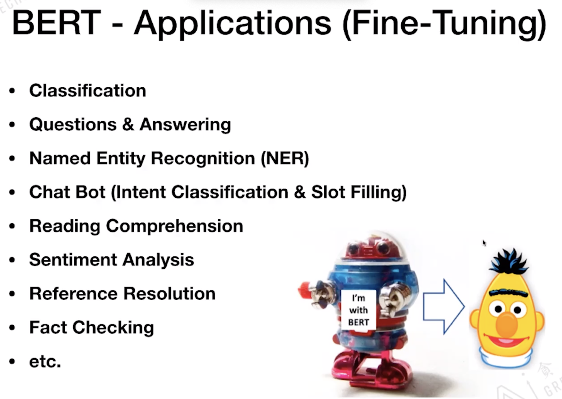 BERT tutorial